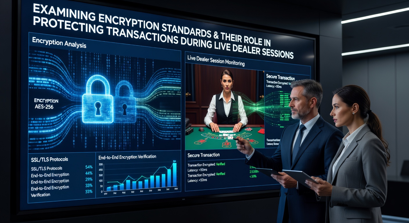 Smartphone screen showing a secure live dealer blackjack session with encryption indicators