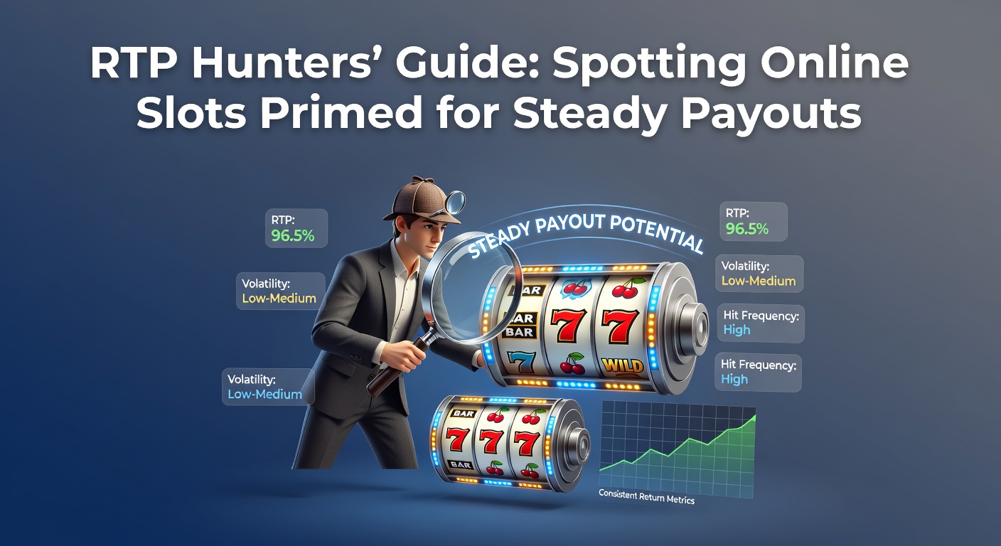 Digital display showing online slot reels with RTP percentage highlighted in green, symbolizing high payout potential
